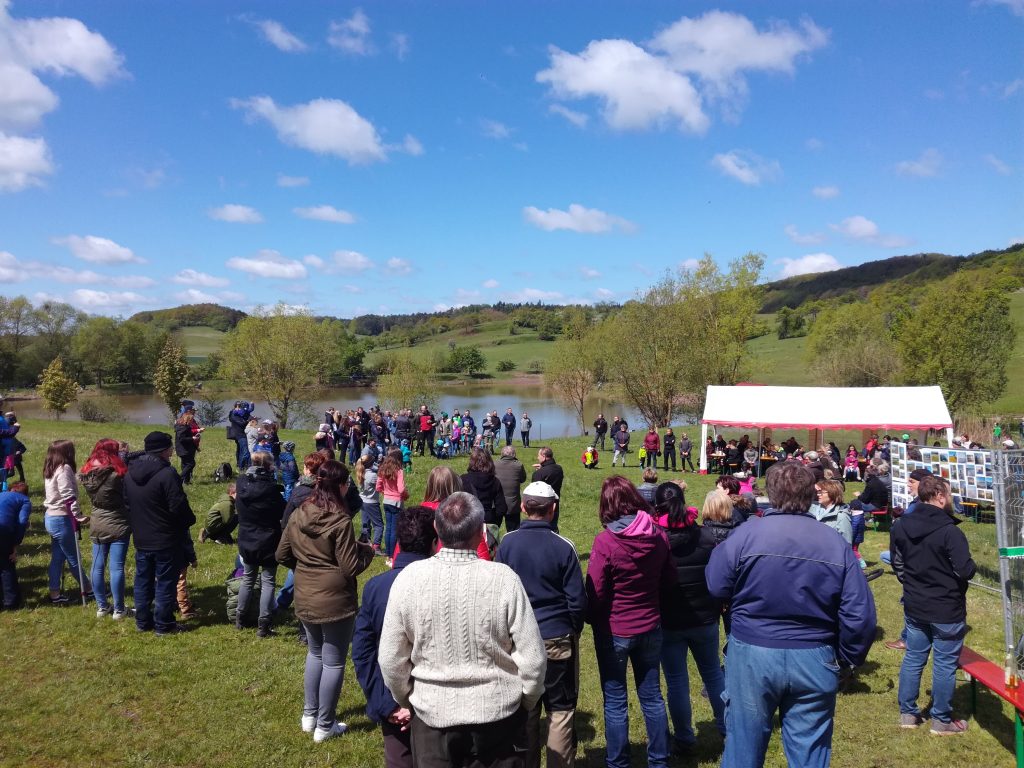 Zahlreiche Gäste zum Fischerfest am Stausee